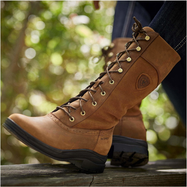 2022 Ariat Womens Wythburn H20 Boots 10033989 - Weathered Brown